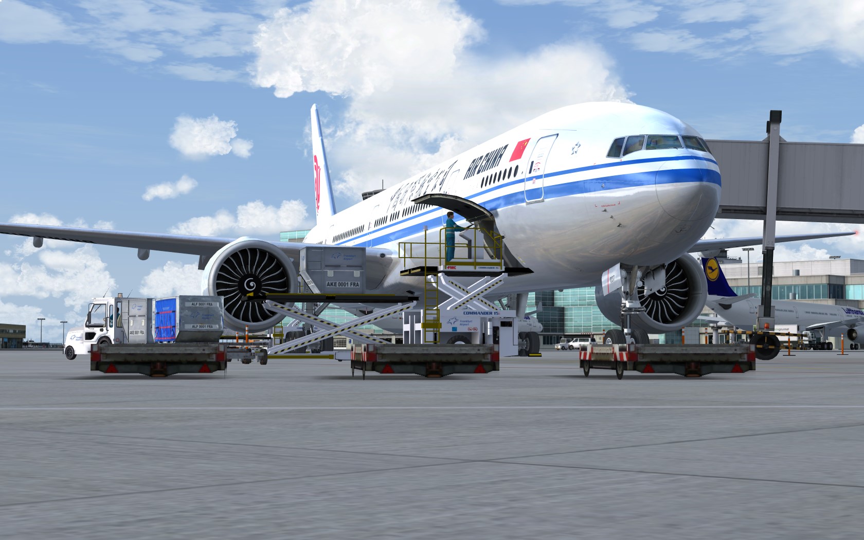 【环球飞行】第二站：迪拜-法兰克福-5401 