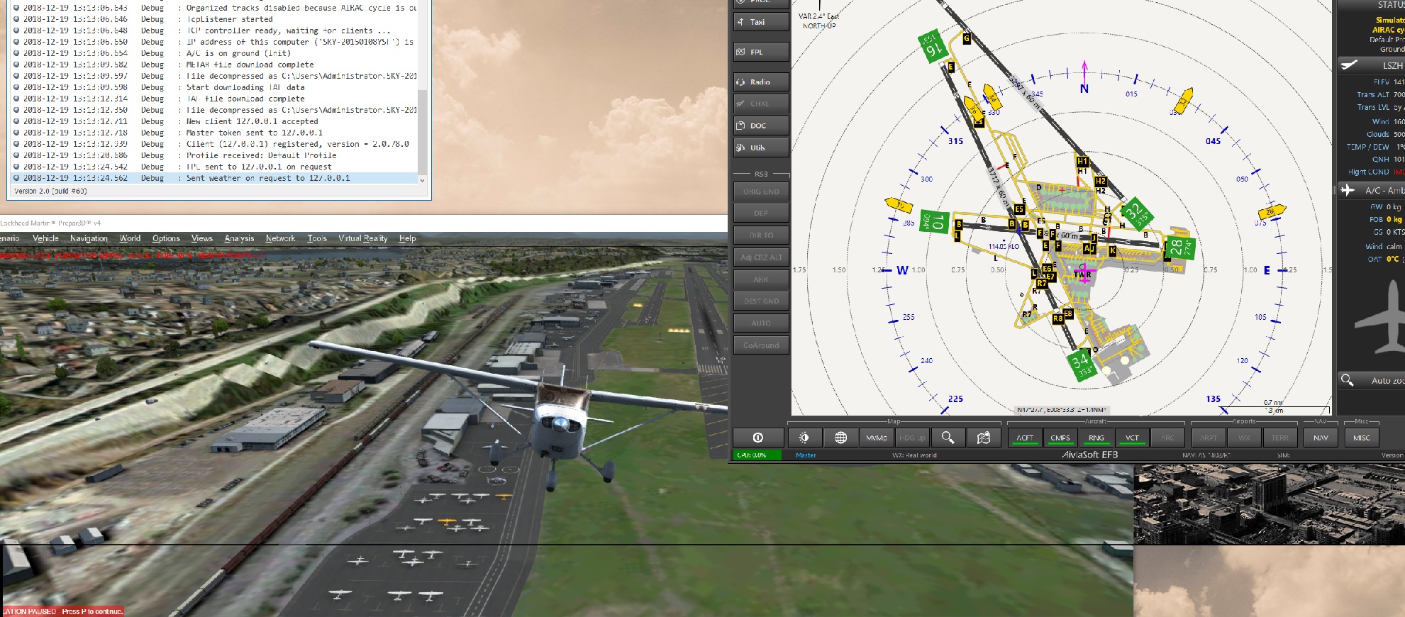 装了EFB飞行数据包，但为什么飞机总在瑞士的LSZH机场？-2337 
