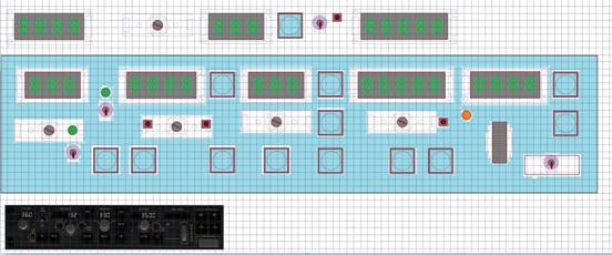 X-plane11默认波音737-800自动驾驶主控面板（MCP）制作全记录-2797 