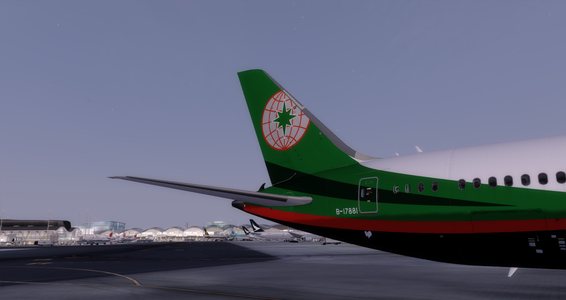 [P3D]BR871 TPE-&gt;HKG-2391 