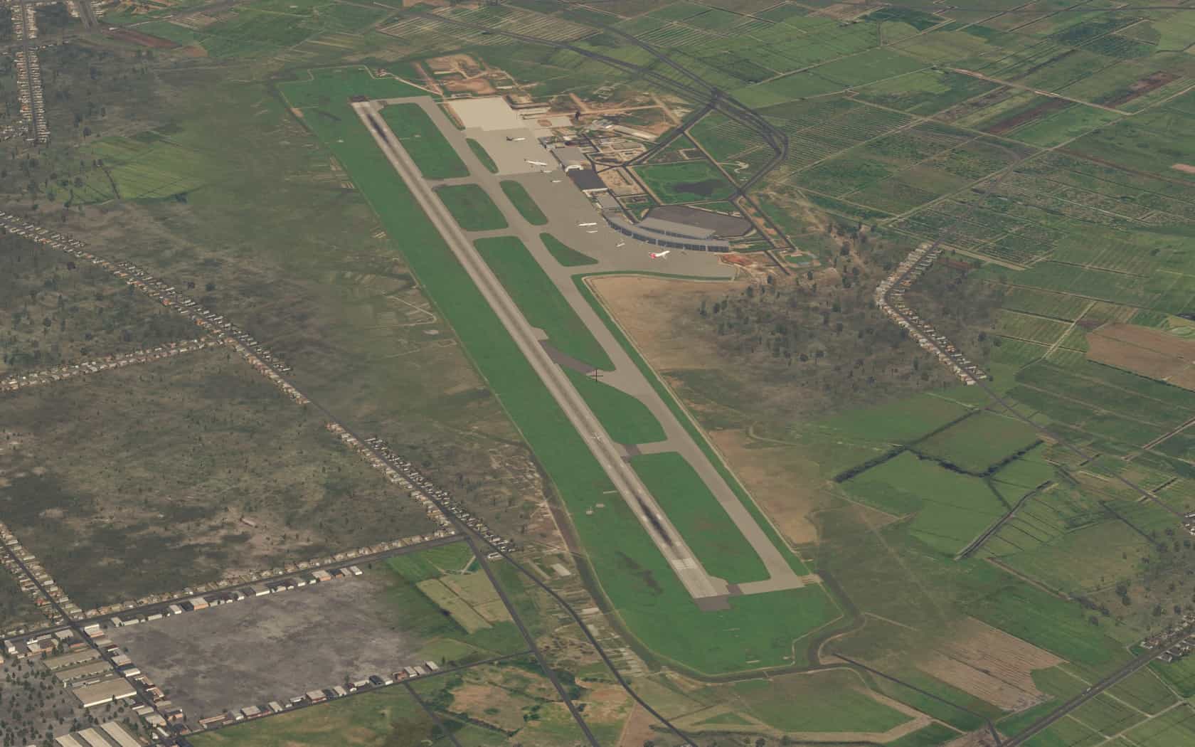 【联飞地景】ZSNB宁波栎社-简易版-6391 