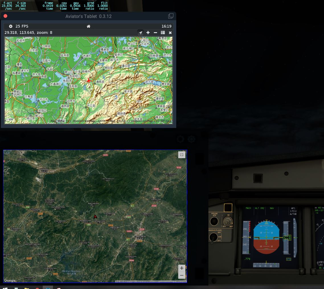 FF-A320 WSSS-ZBAA 其实单机远程真的很无聊-4184 