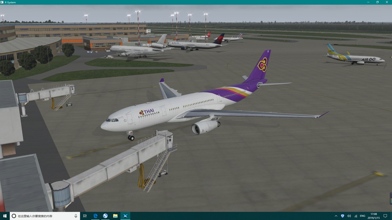 XP11.30，JD330远程航线YSCB-WIII-9520 