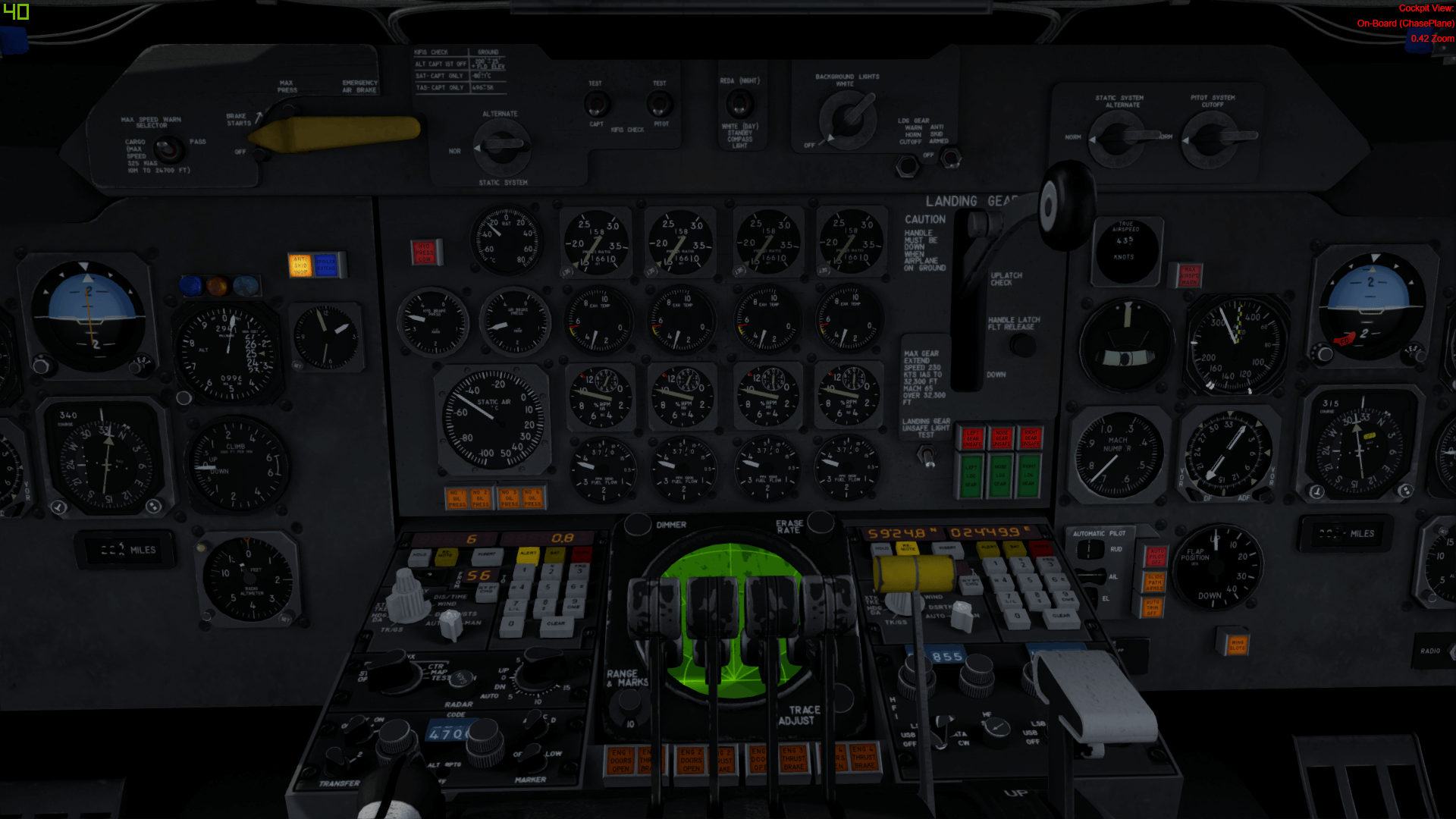 DC-8第一次航线飞行有点慌~-7862 