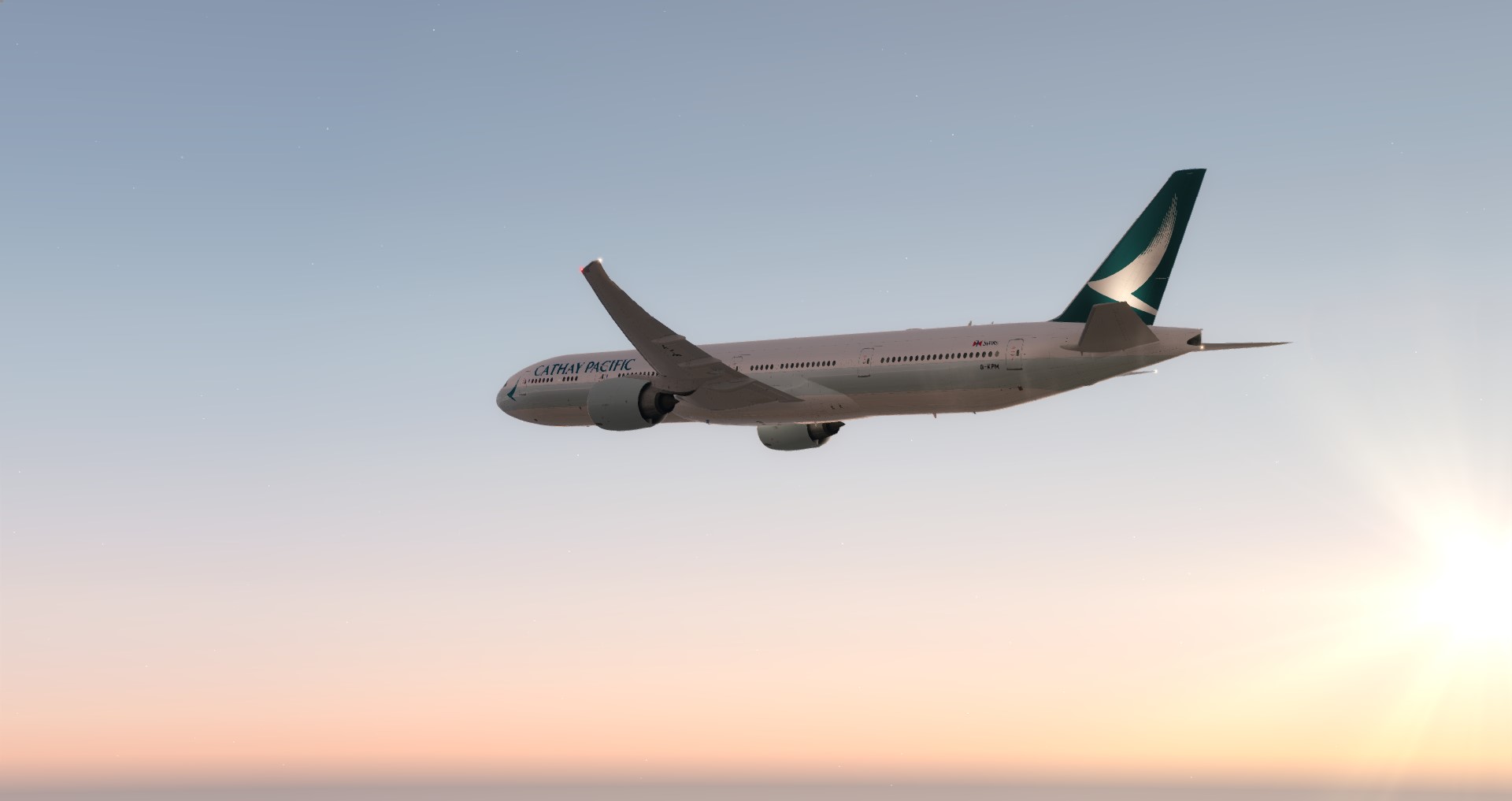 [P3D] CPA846/CX846 HKG/VHHH -JFK/KJFK-1329 