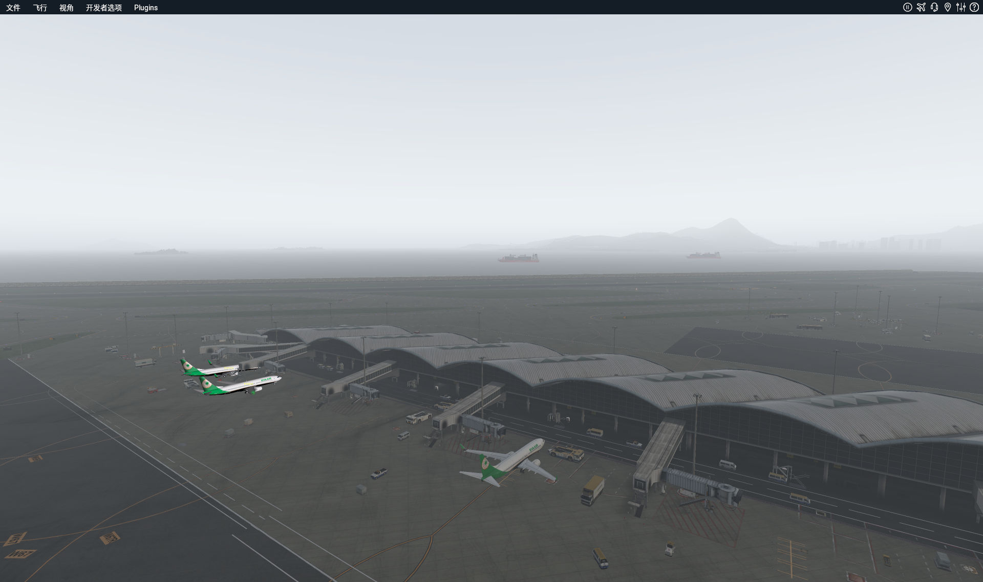 IVAO 香港 VHHH - 三亞 ZJSY-6369 