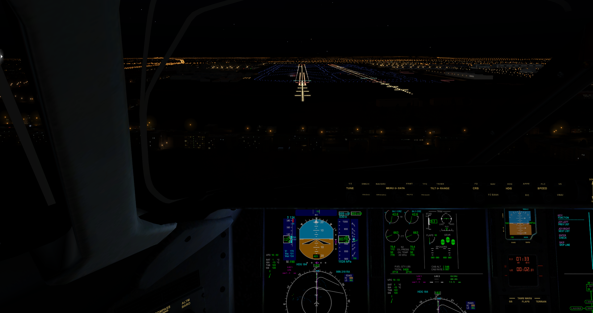 [XP11] 东海公务机 挑战者300 北京-上海虹桥，夜航-7618 