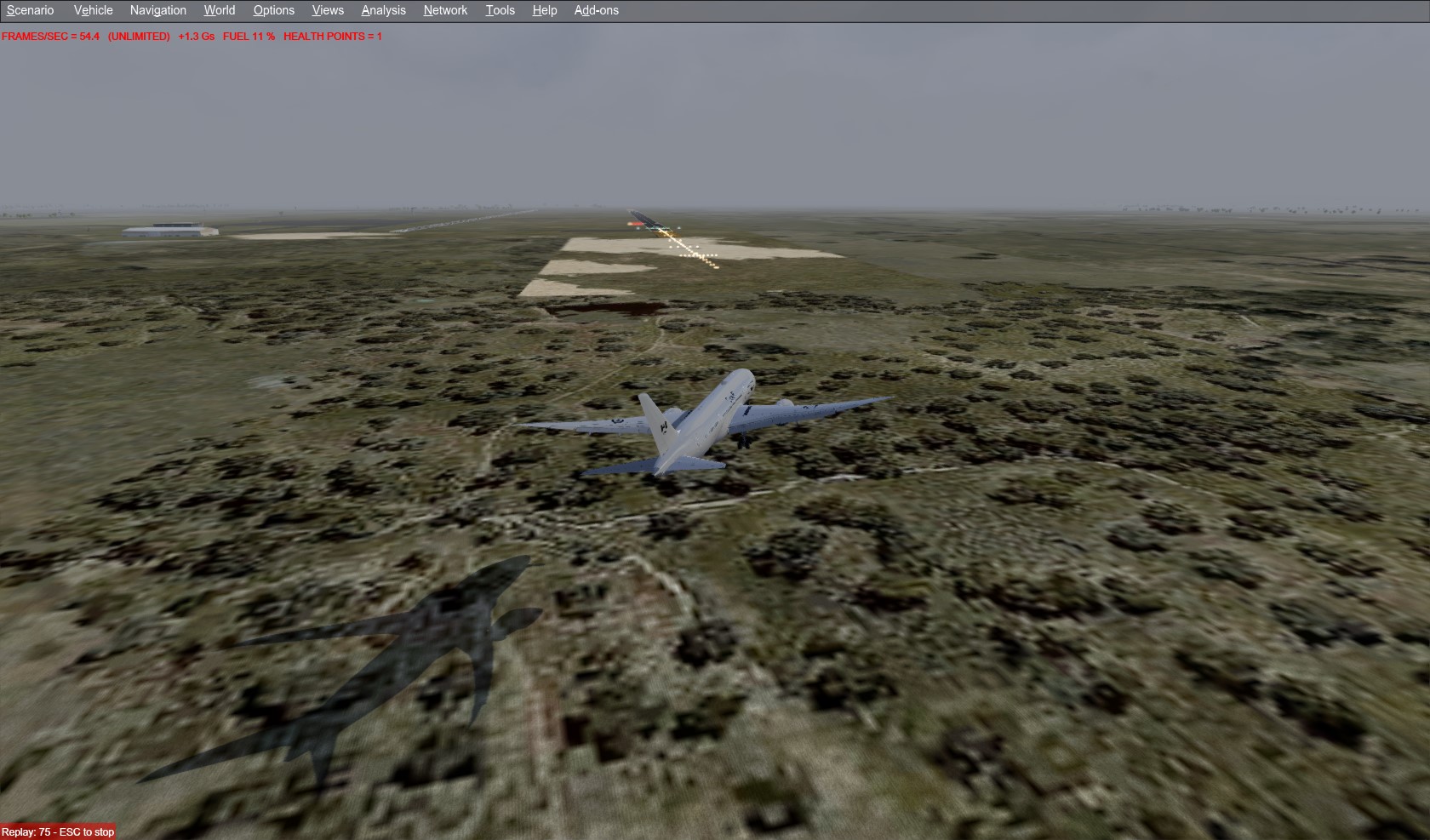 这个大侧风落地帅不帅-9018 