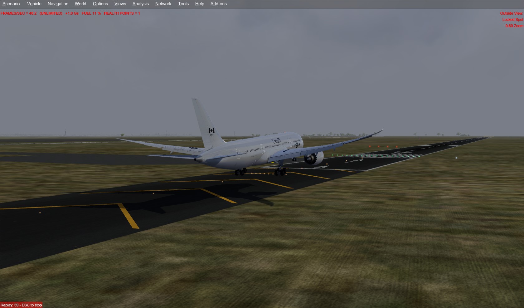 这个大侧风落地帅不帅-2586 