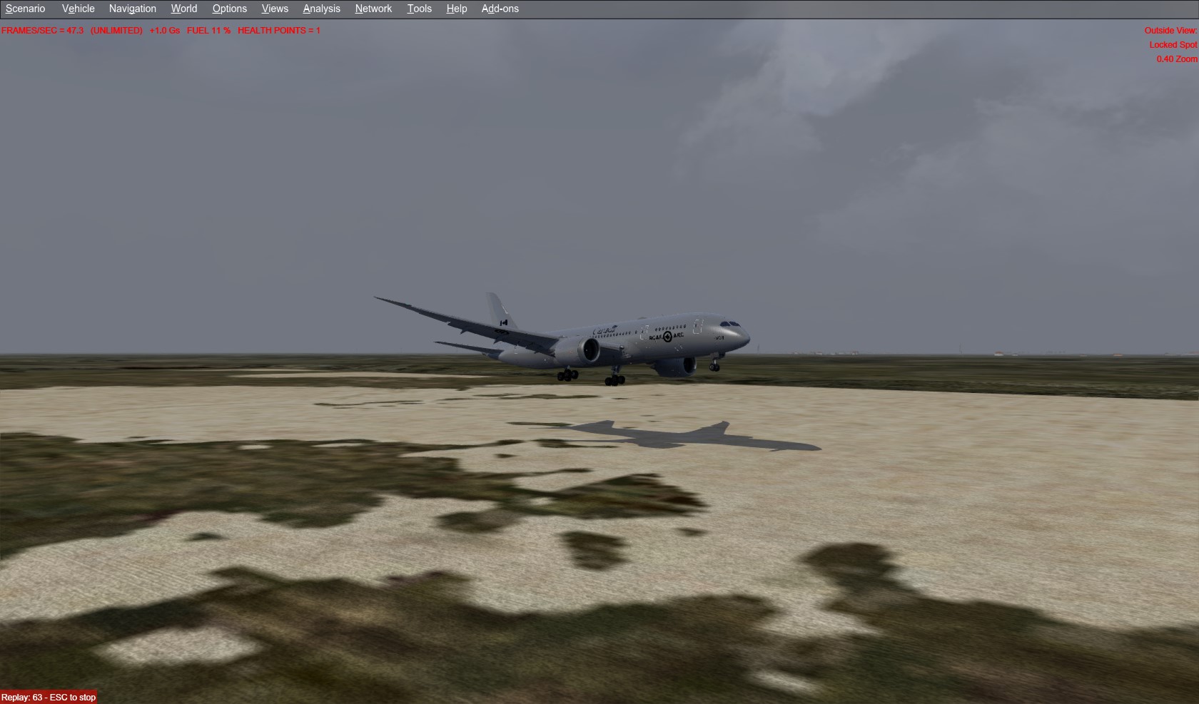 这个大侧风落地帅不帅-9878 