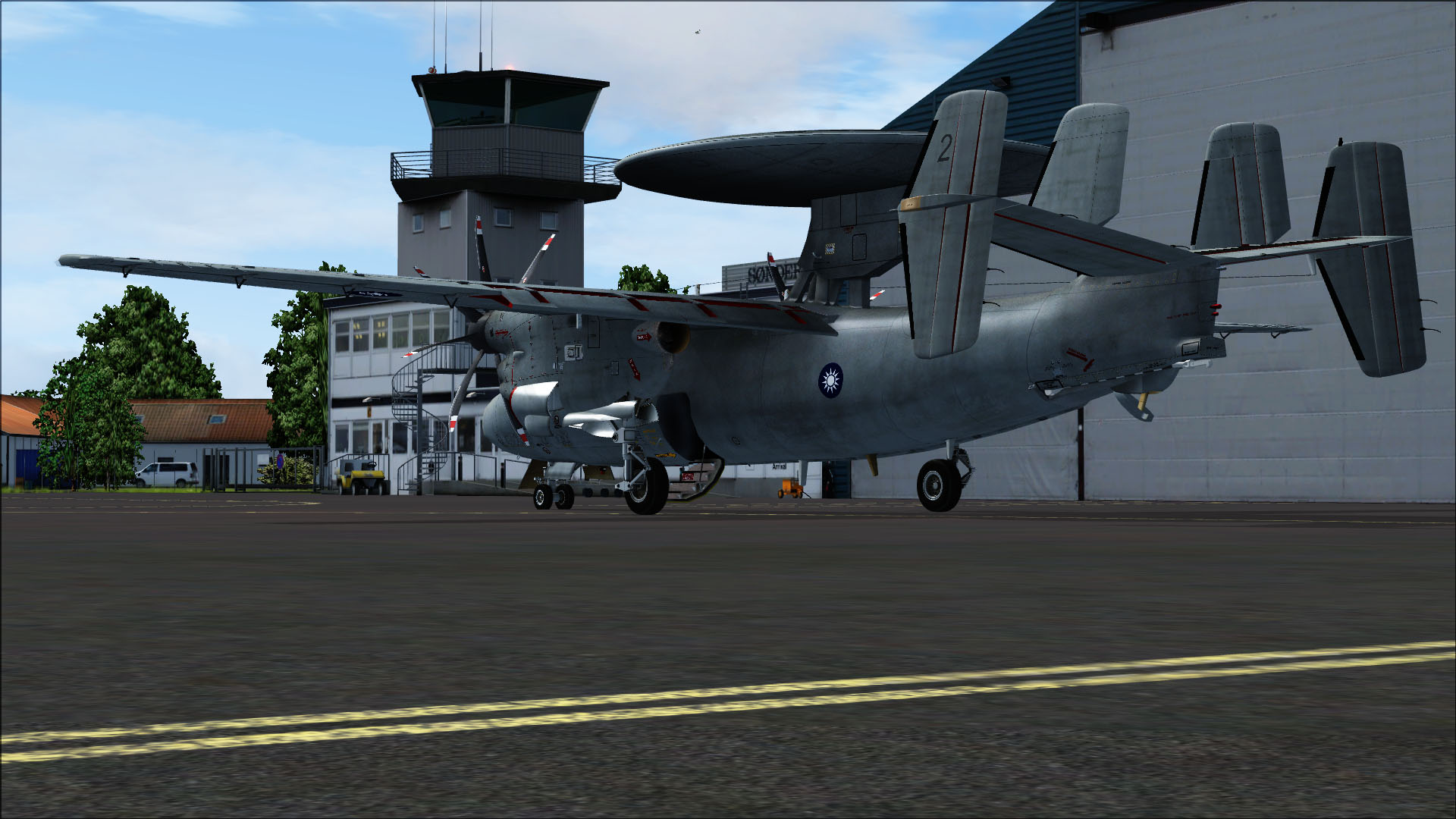 FSX - E2预警机-6842 