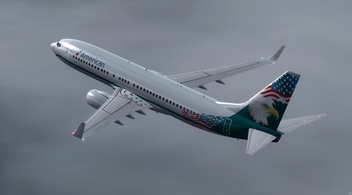 B737 American Airlines Eagle new-7277 