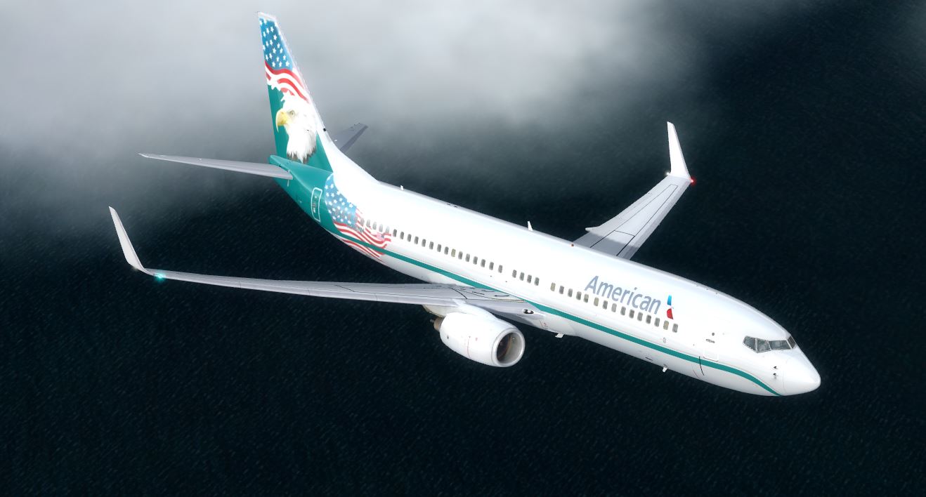 B737 American Airlines Eagle new-737 