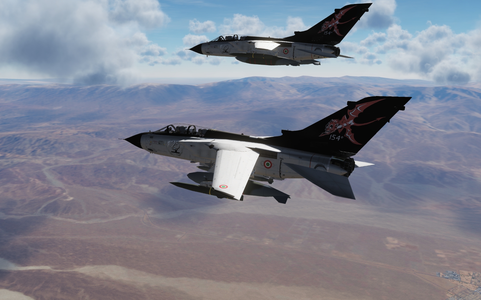 DCS WORLD 米格21比斯 + 米格29 + Tornado + A-10  混战游戏截图-3674 