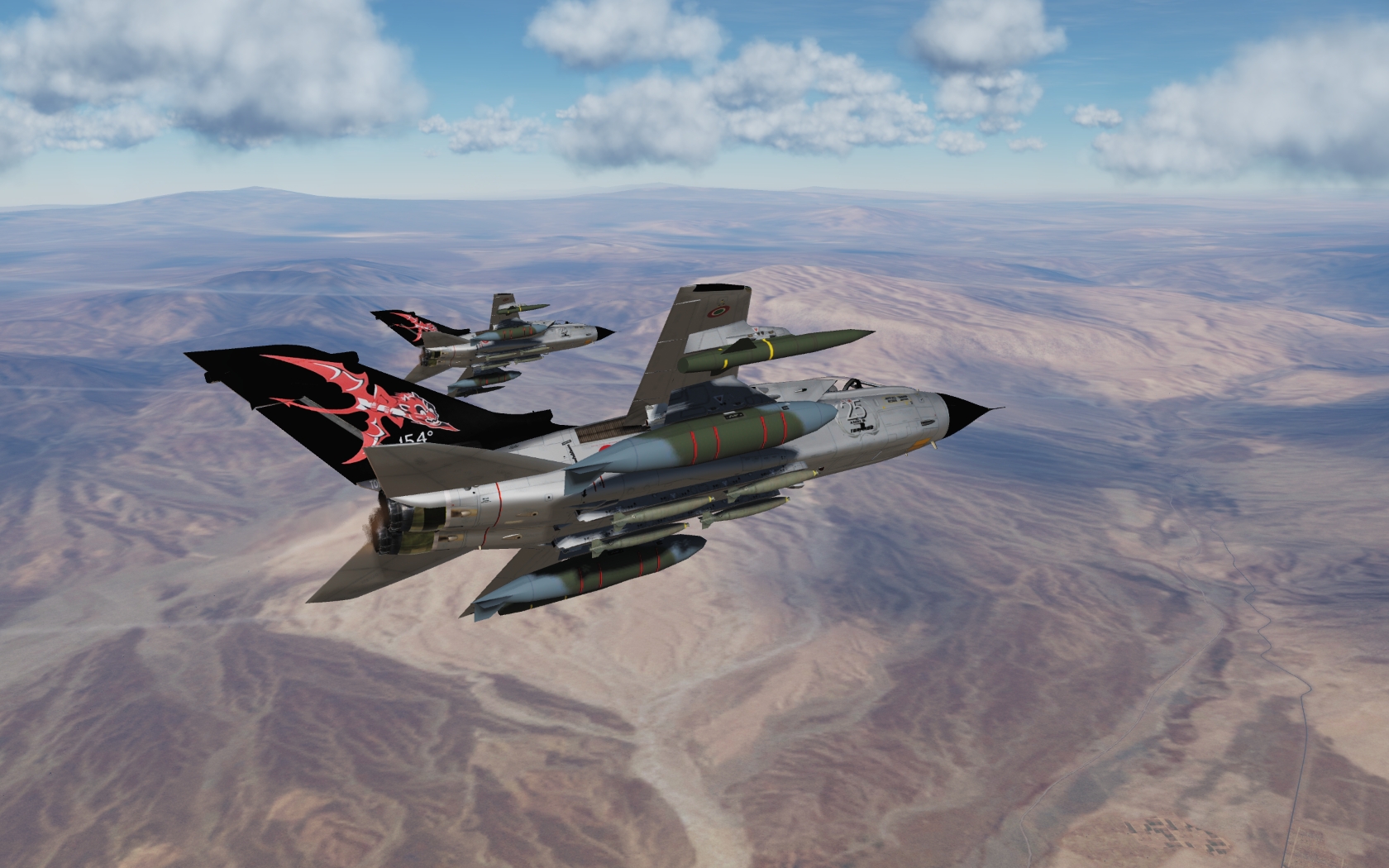 DCS WORLD 米格21比斯 + 米格29 + Tornado + A-10  混战游戏截图-8605 