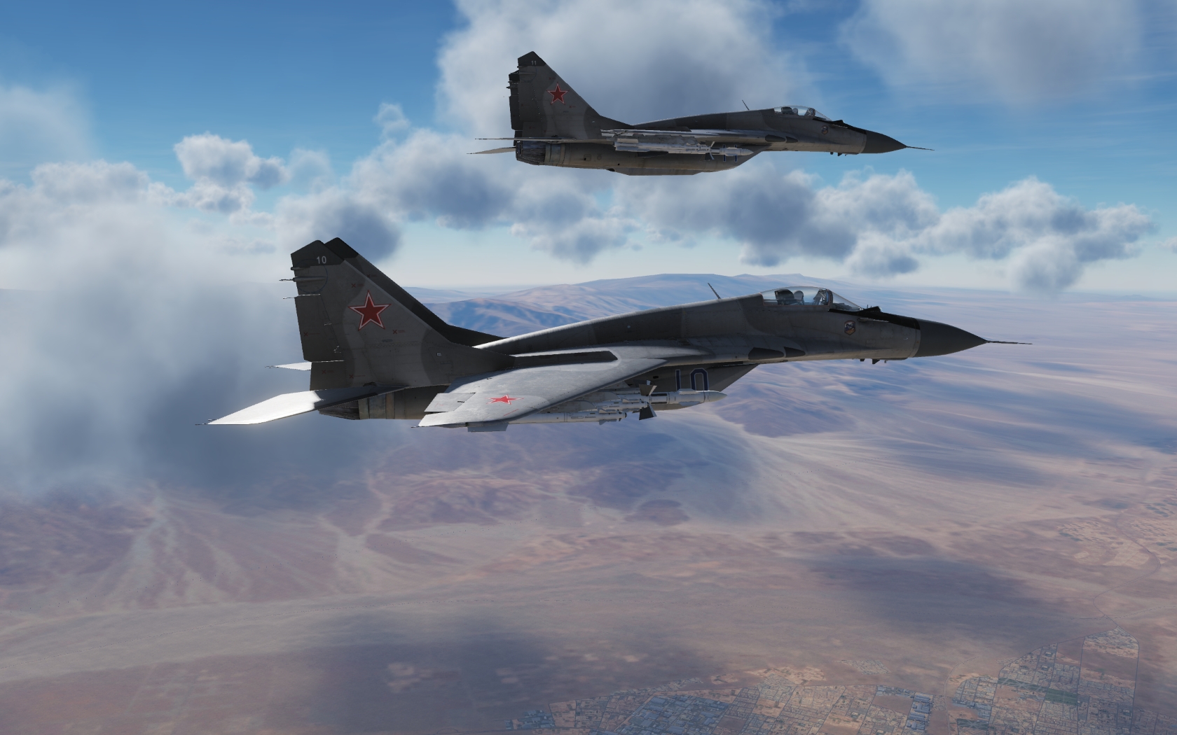 DCS WORLD 米格21比斯 + 米格29 + Tornado + A-10  混战游戏截图-3190 