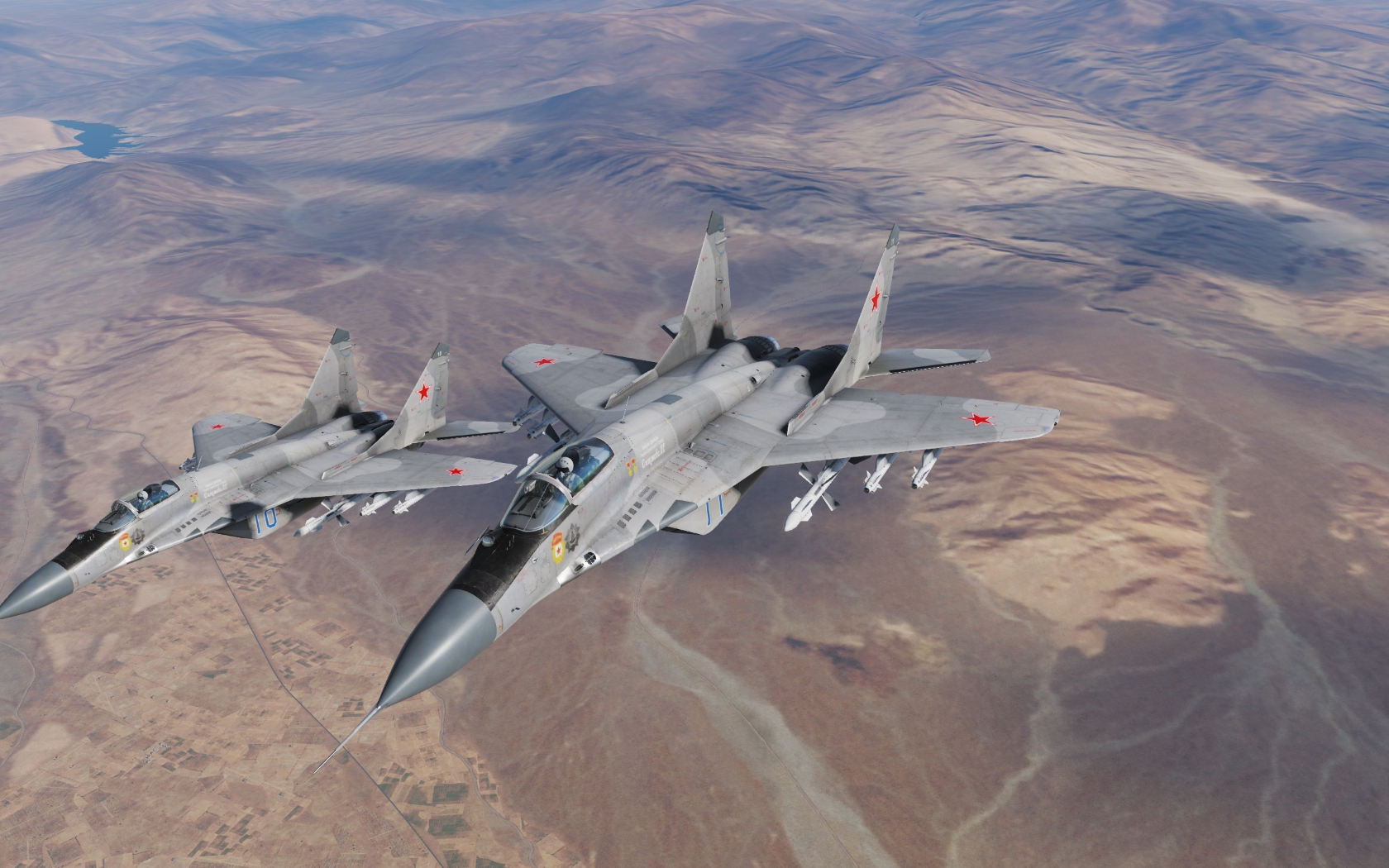 DCS WORLD 米格21比斯 + 米格29 + Tornado + A-10  混战游戏截图-2366 