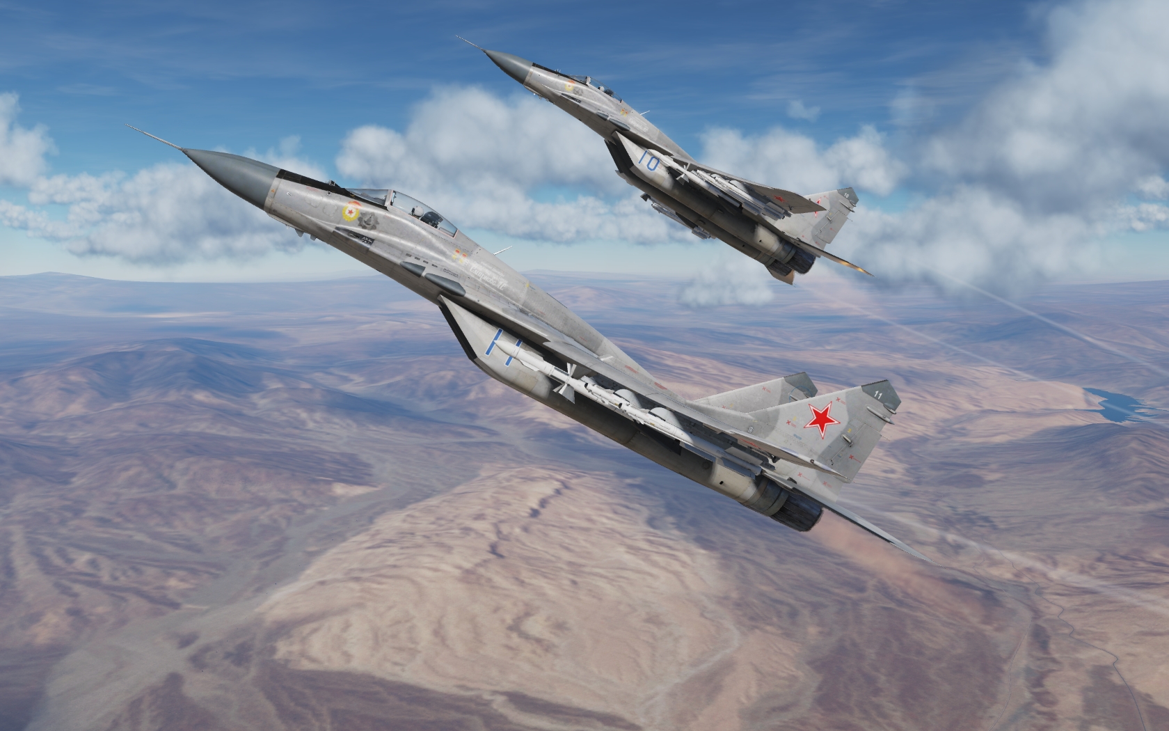 DCS WORLD 米格21比斯 + 米格29 + Tornado + A-10  混战游戏截图-5111 