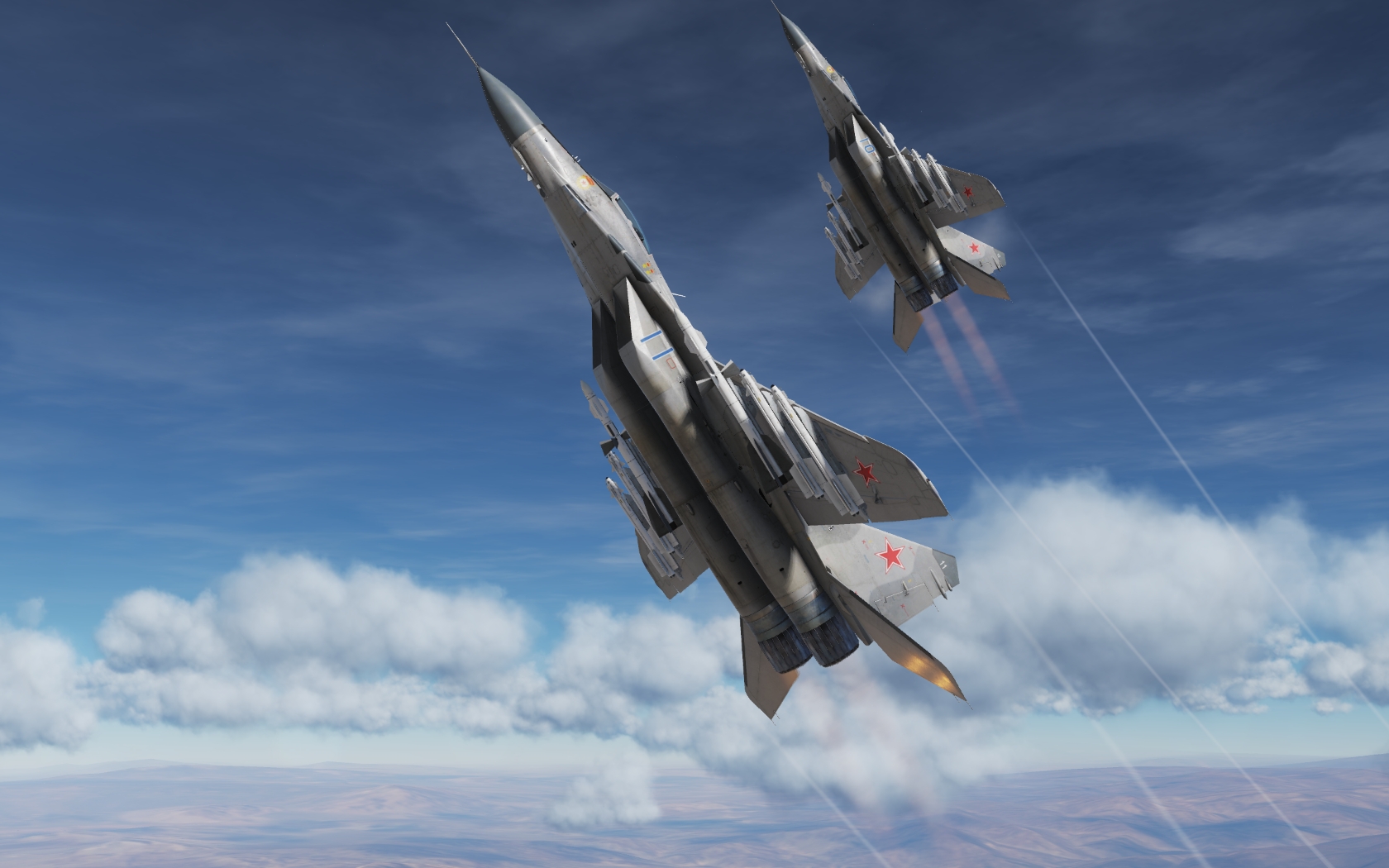 DCS WORLD 米格21比斯 + 米格29 + Tornado + A-10  混战游戏截图-9365 