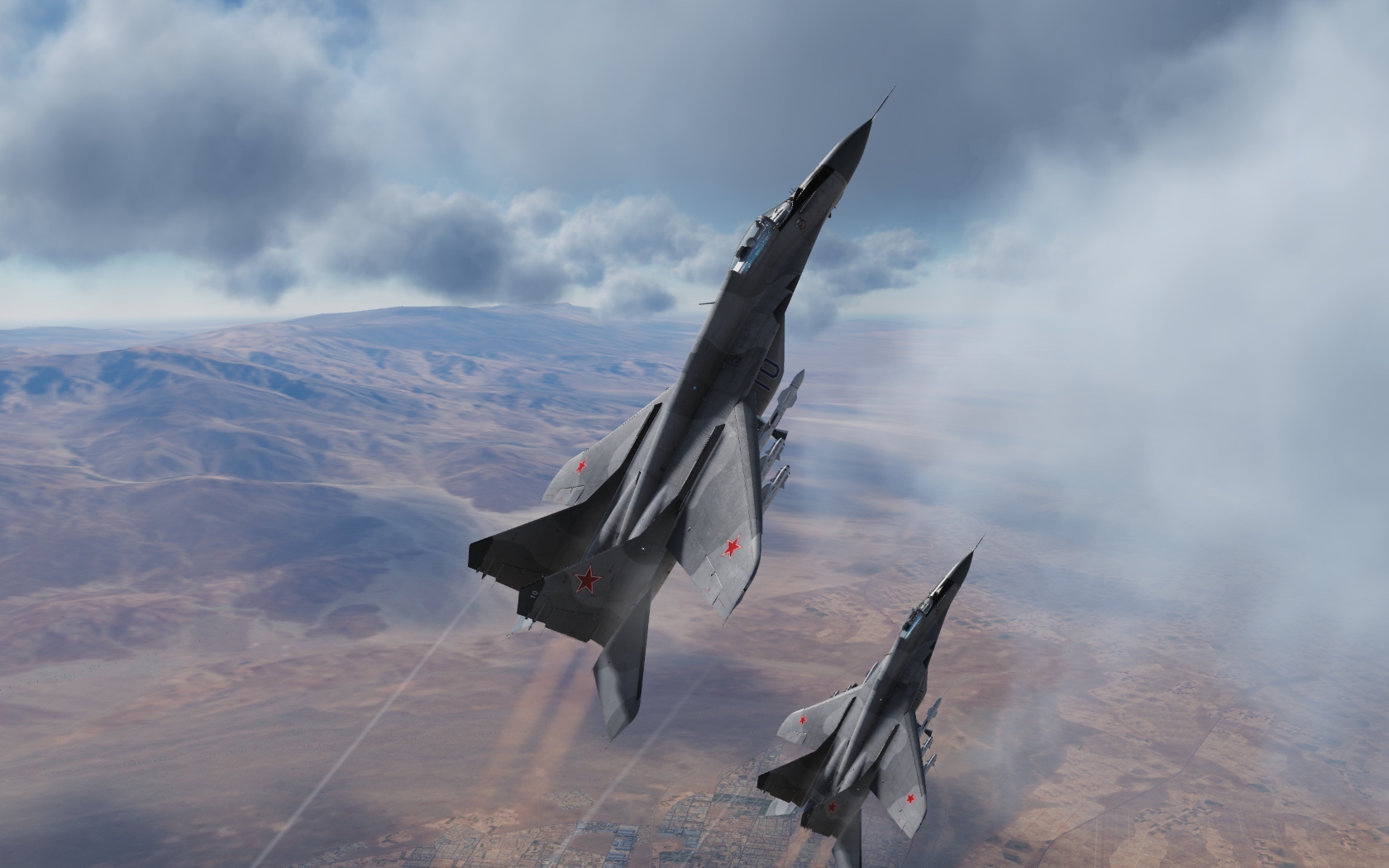 DCS WORLD 米格21比斯 + 米格29 + Tornado + A-10  混战游戏截图-9897 