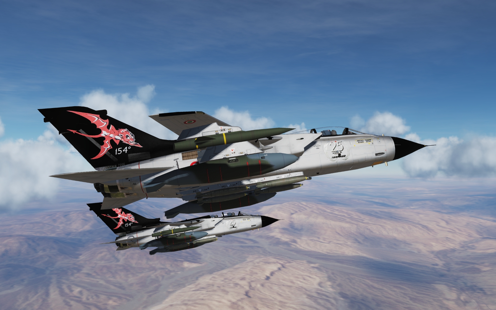 DCS WORLD 米格21比斯 + 米格29 + Tornado + A-10  混战游戏截图-6585 