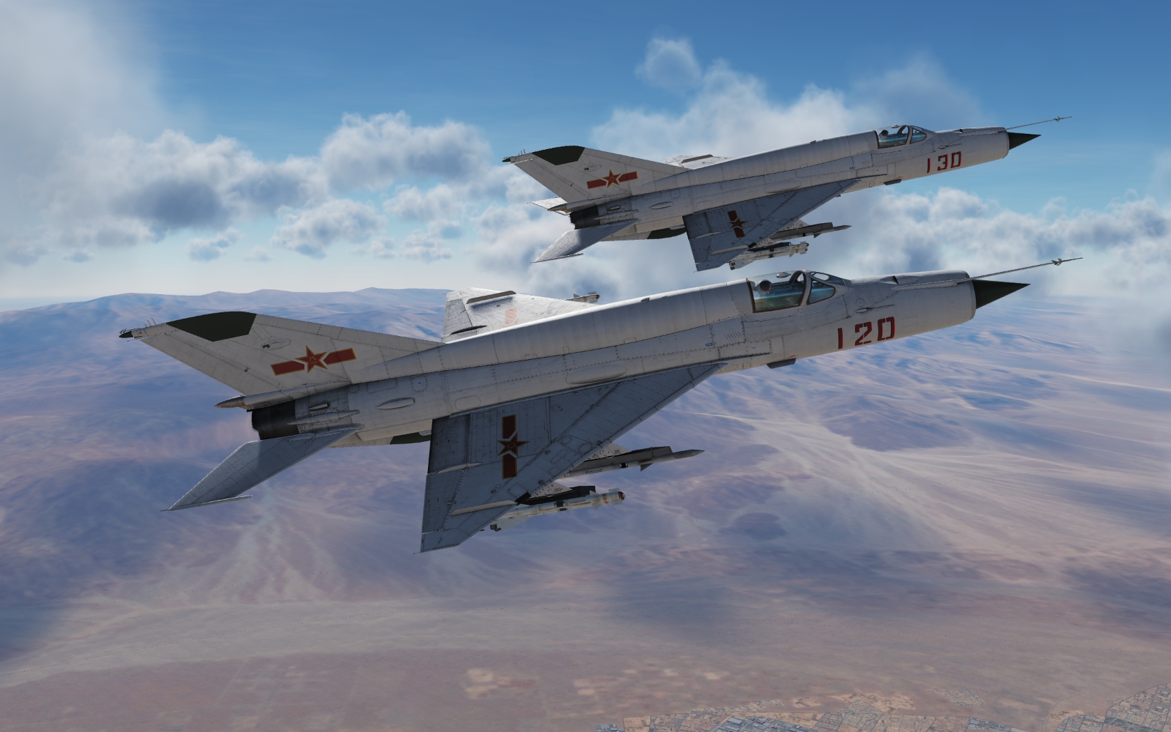 DCS WORLD 米格21比斯 + 米格29 + Tornado + A-10  混战游戏截图-9180 