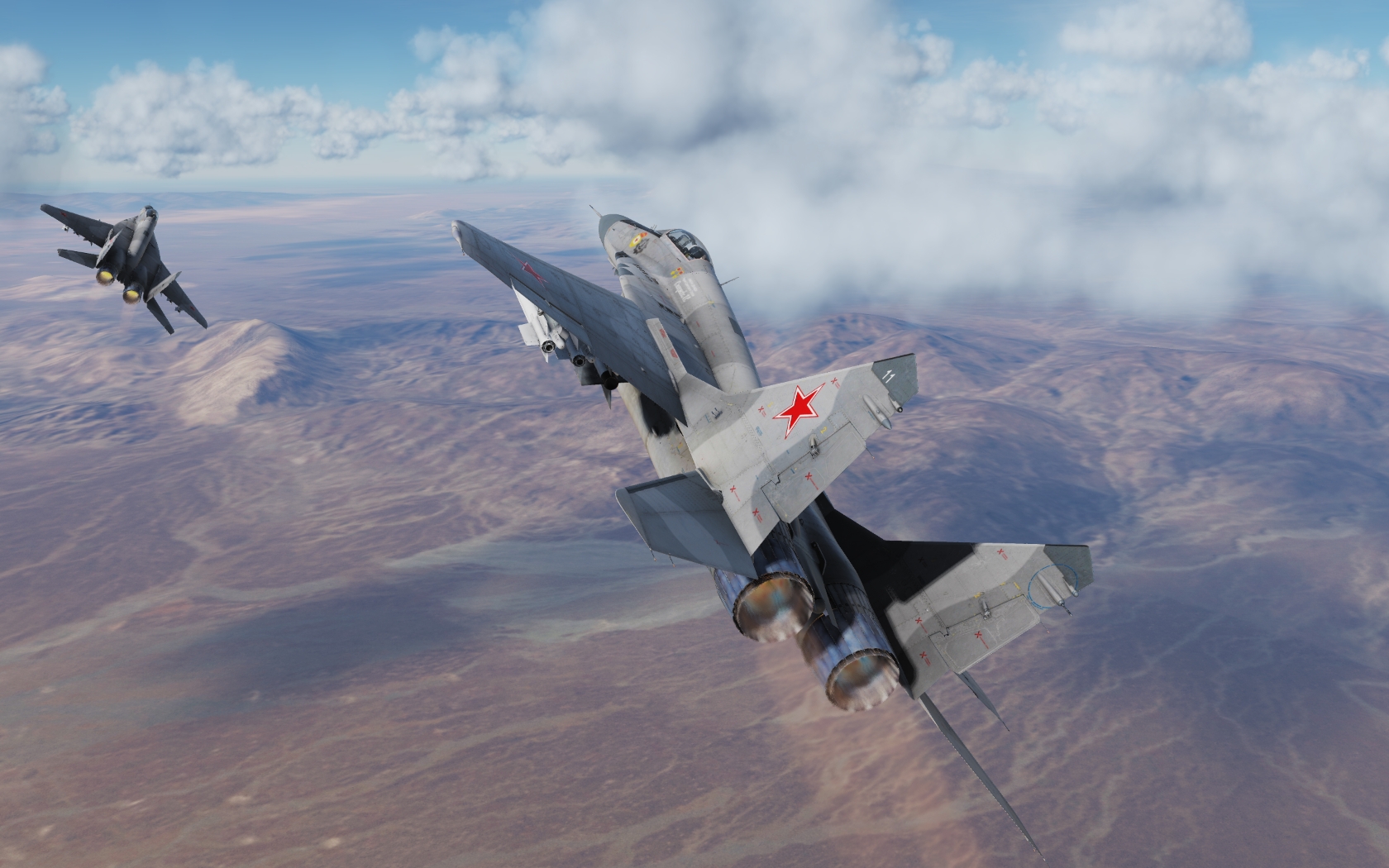 DCS WORLD 米格21比斯 + 米格29 + Tornado + A-10  混战游戏截图-7151 