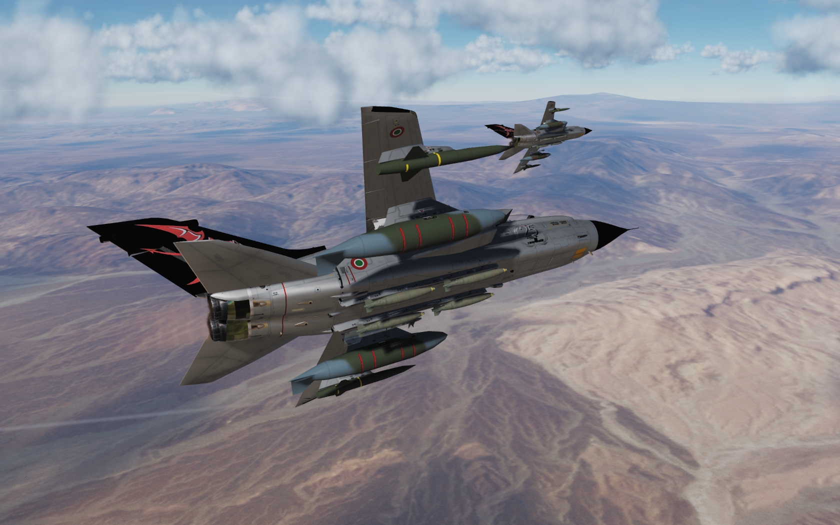 DCS WORLD 米格21比斯 + 米格29 + Tornado + A-10  混战游戏截图-742 