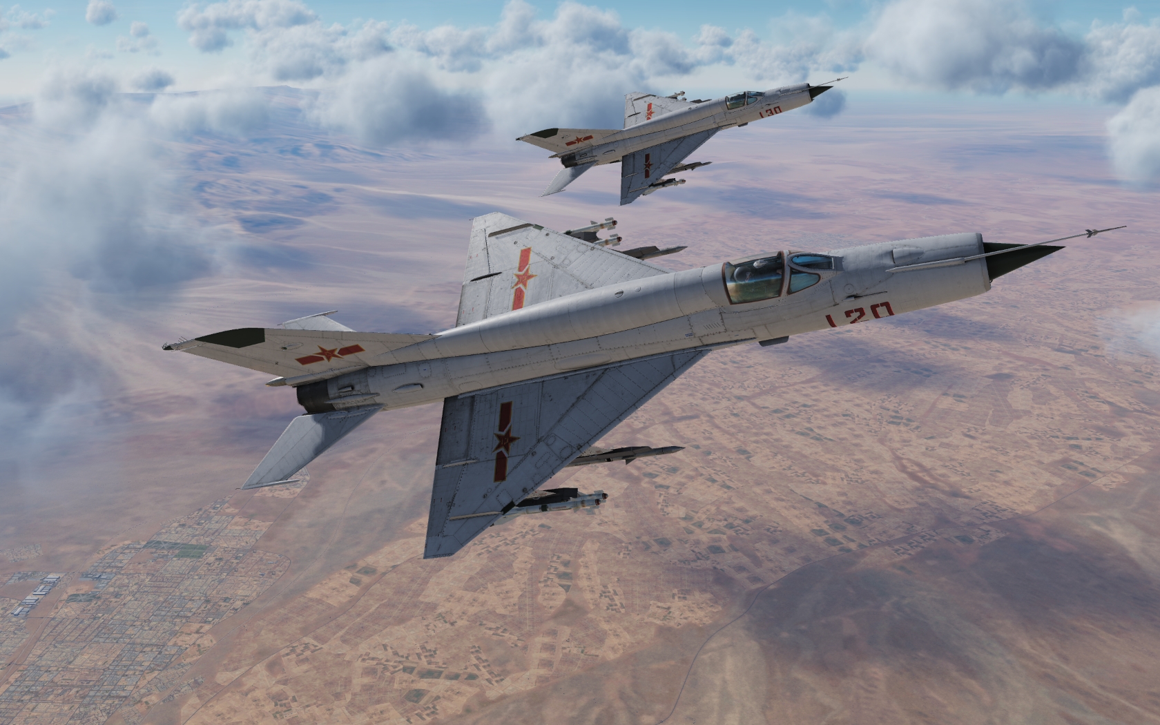 DCS WORLD 米格21比斯 + 米格29 + Tornado + A-10  混战游戏截图-8974 