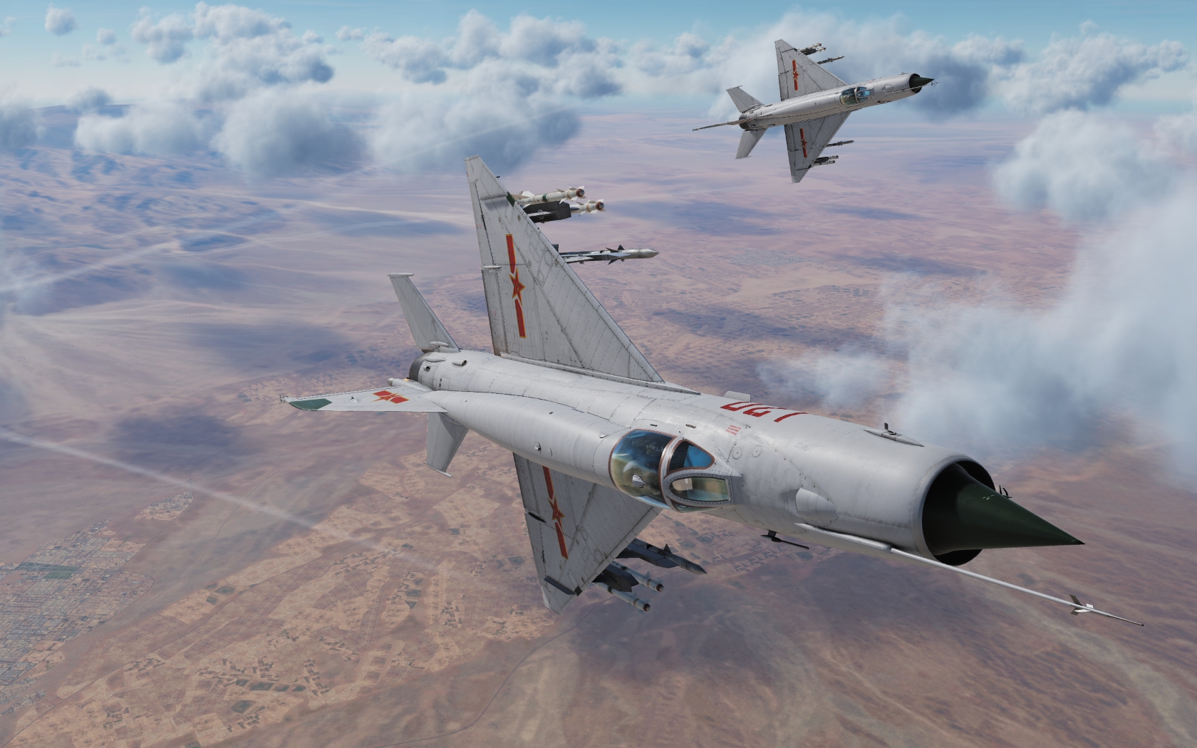 DCS WORLD 米格21比斯 + 米格29 + Tornado + A-10  混战游戏截图-5656 