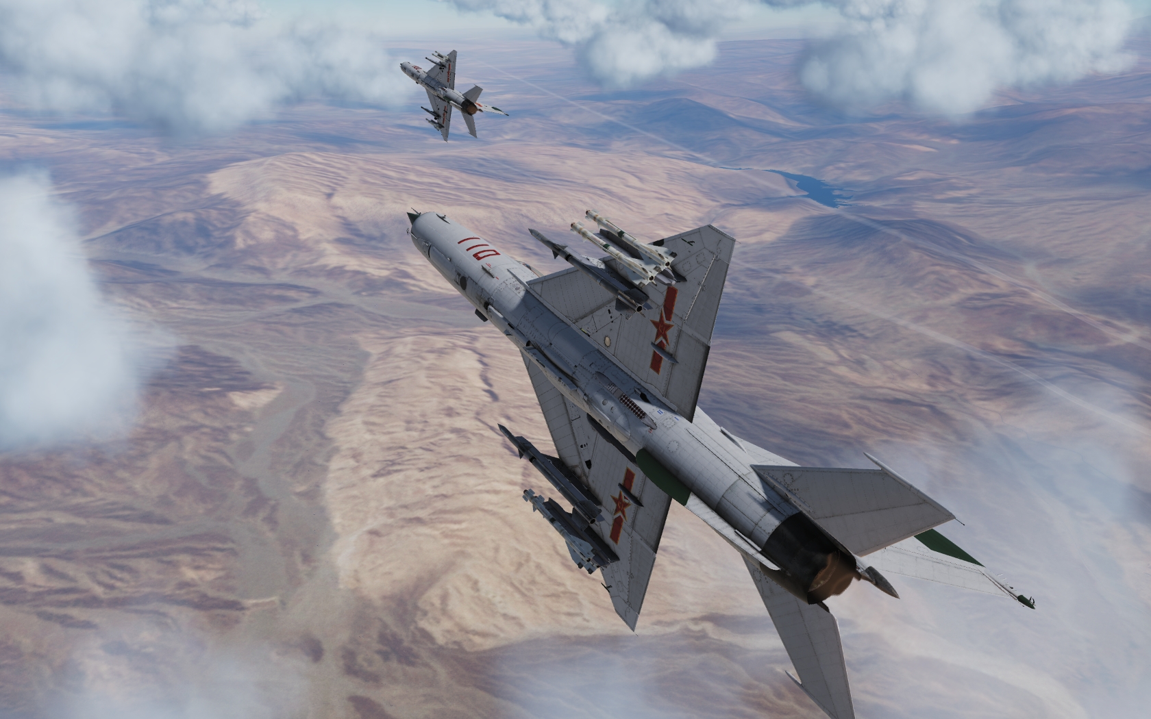 DCS WORLD 米格21比斯 + 米格29 + Tornado + A-10  混战游戏截图-7446 