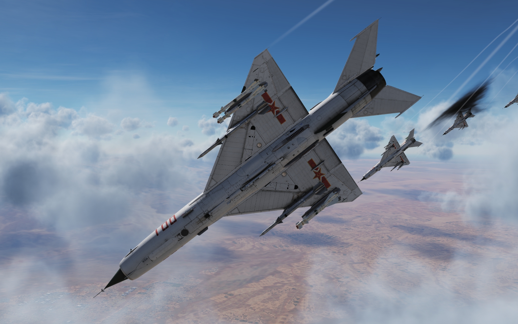 DCS WORLD 米格21比斯 + 米格29 + Tornado + A-10  混战游戏截图-3612 