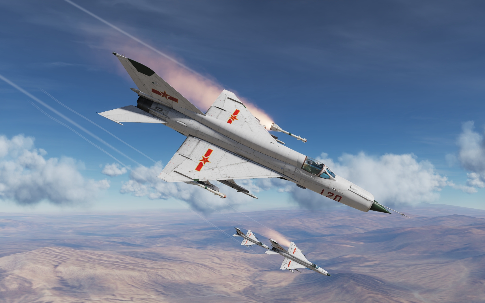 DCS WORLD 米格21比斯 + 米格29 + Tornado + A-10  混战游戏截图-320 