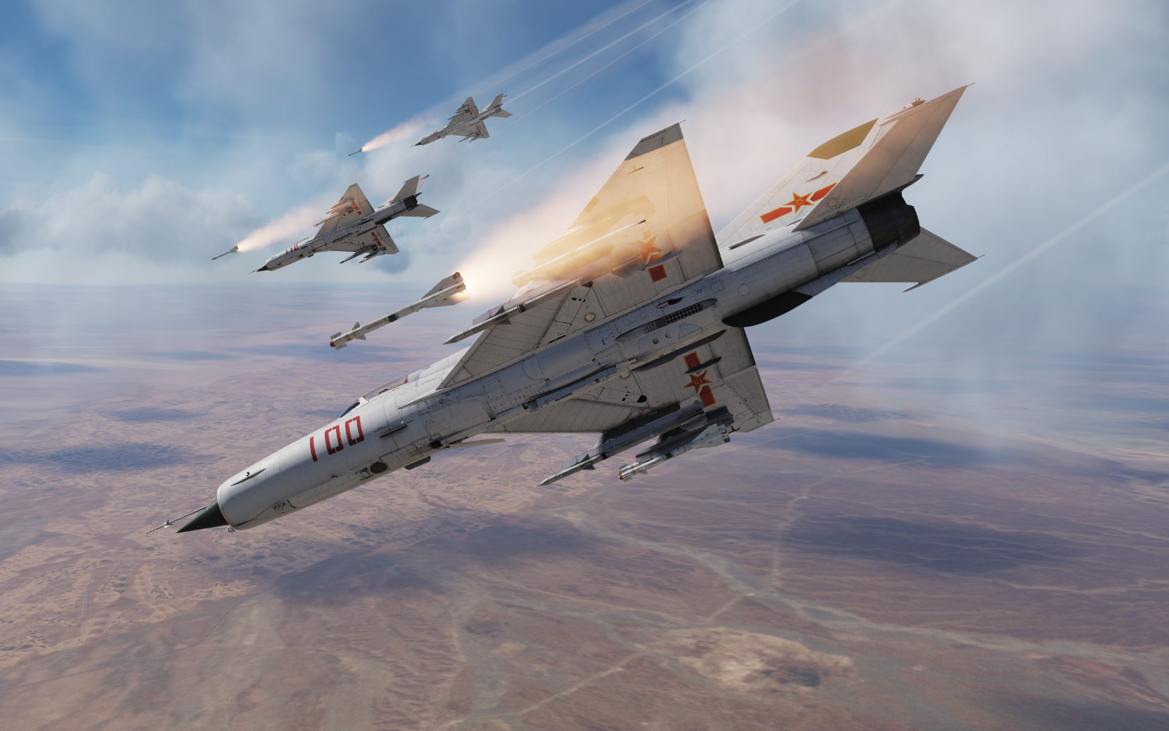 DCS WORLD 米格21比斯 + 米格29 + Tornado + A-10  混战游戏截图-8679 