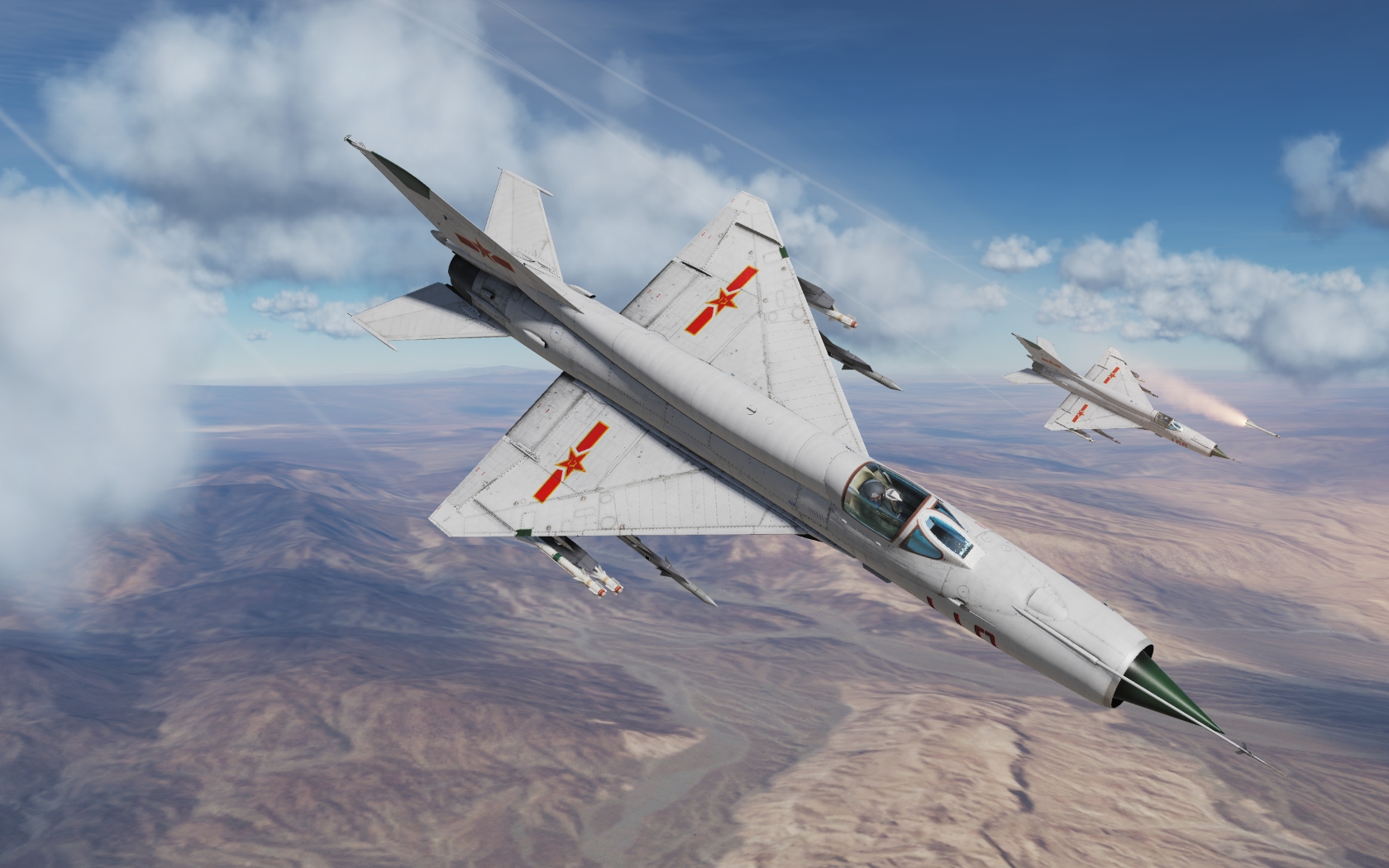 DCS WORLD 米格21比斯 + 米格29 + Tornado + A-10  混战游戏截图-7571 