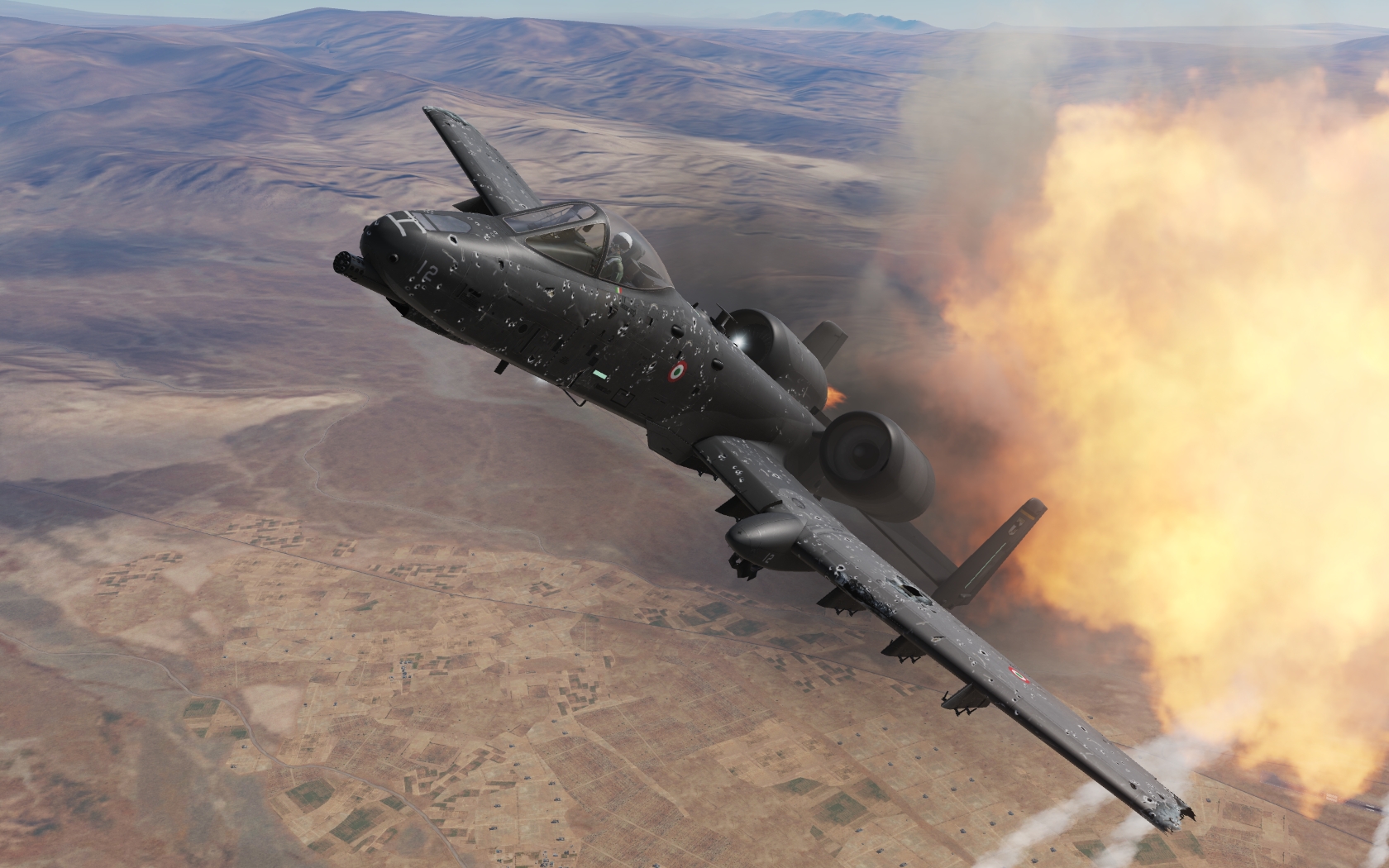 DCS WORLD 米格21比斯 + 米格29 + Tornado + A-10  混战游戏截图-8475 