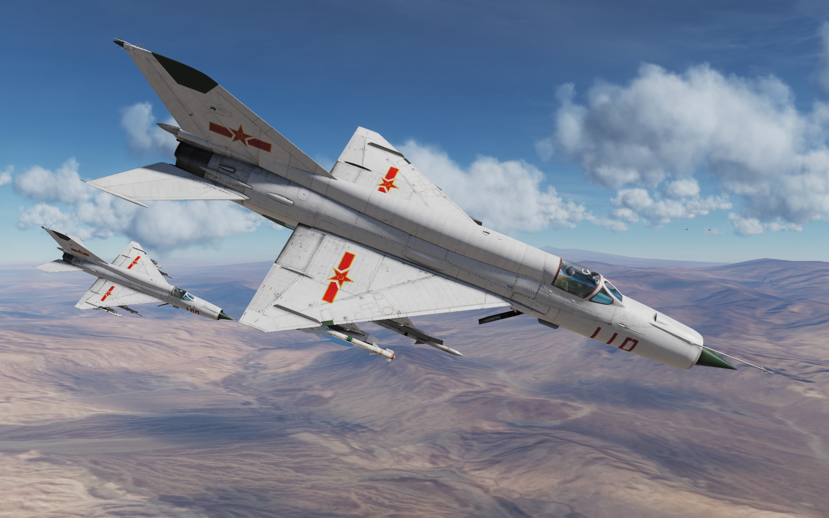 DCS WORLD 米格21比斯 + 米格29 + Tornado + A-10  混战游戏截图-7277 
