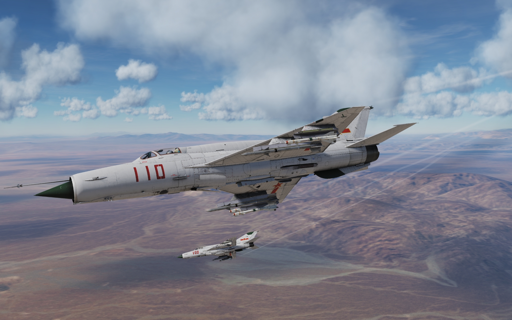 DCS WORLD 米格21比斯 + 米格29 + Tornado + A-10  混战游戏截图-7787 