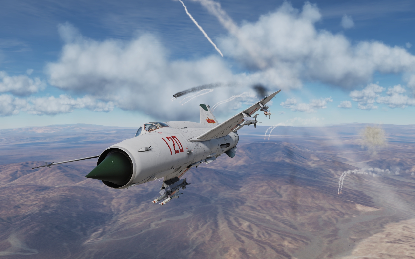 DCS WORLD 米格21比斯 + 米格29 + Tornado + A-10  混战游戏截图-8301 