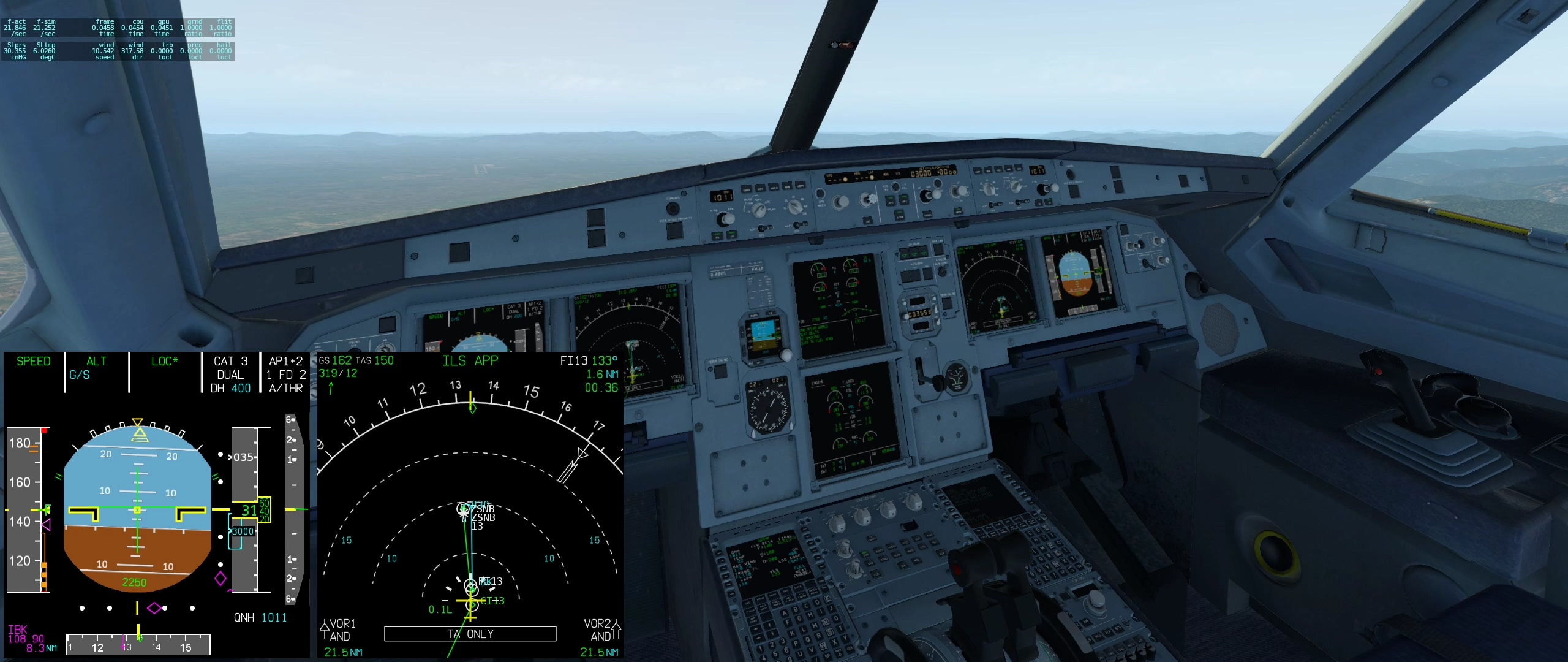 A319能收到ILS信息，但为何不能截取下滑道？-3417 