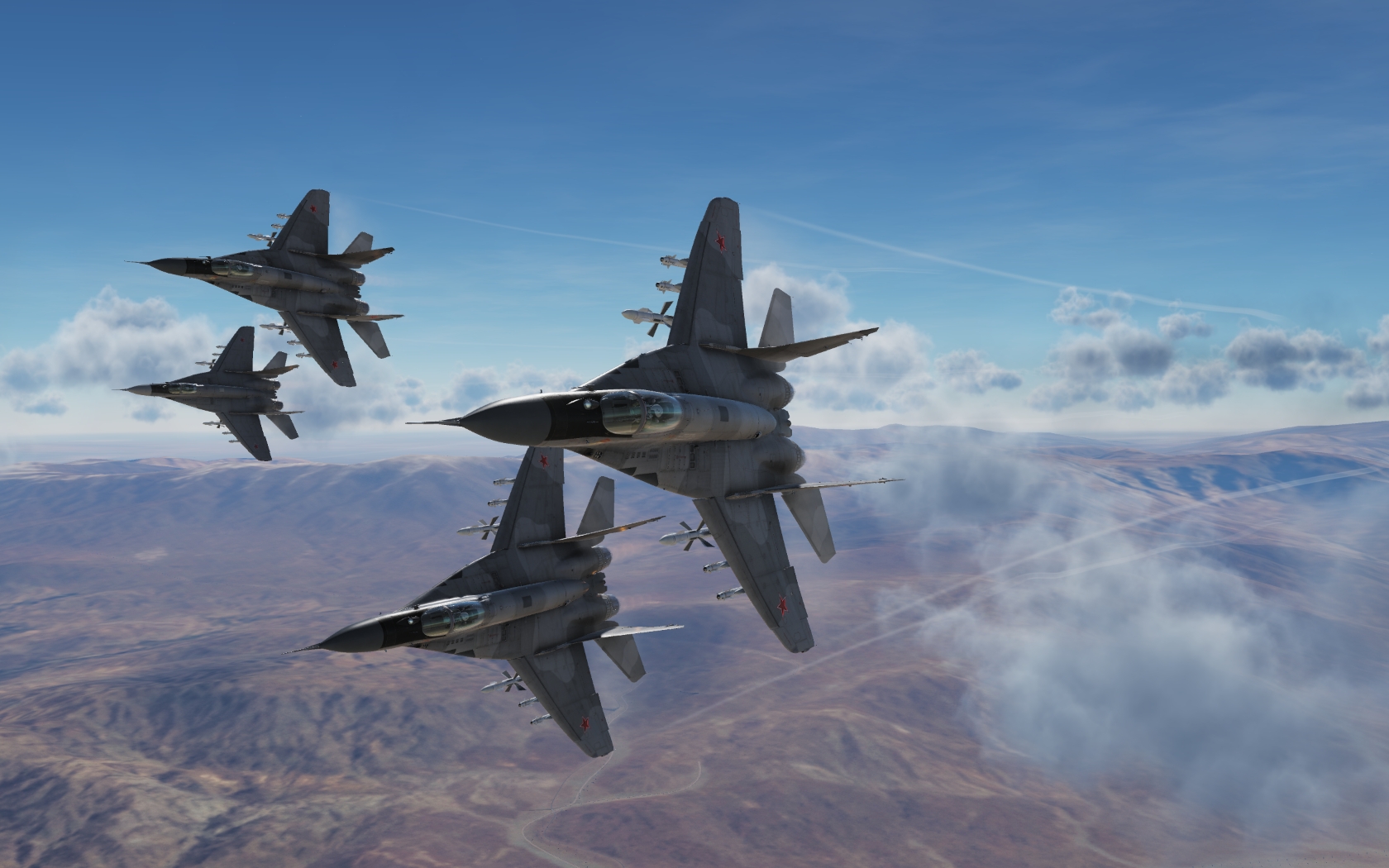dcs world 游戏截图 米格29-6111 