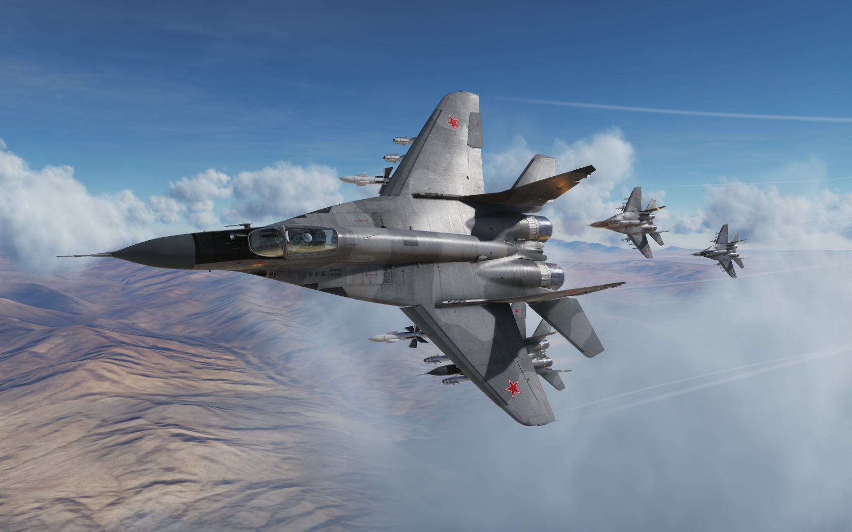 dcs world 游戏截图 米格29-9914 