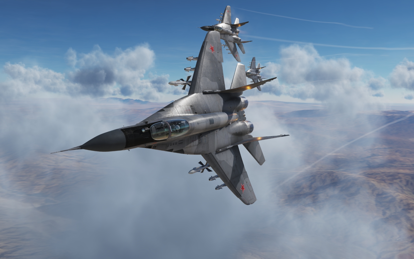 dcs world 游戏截图 米格29-2036 