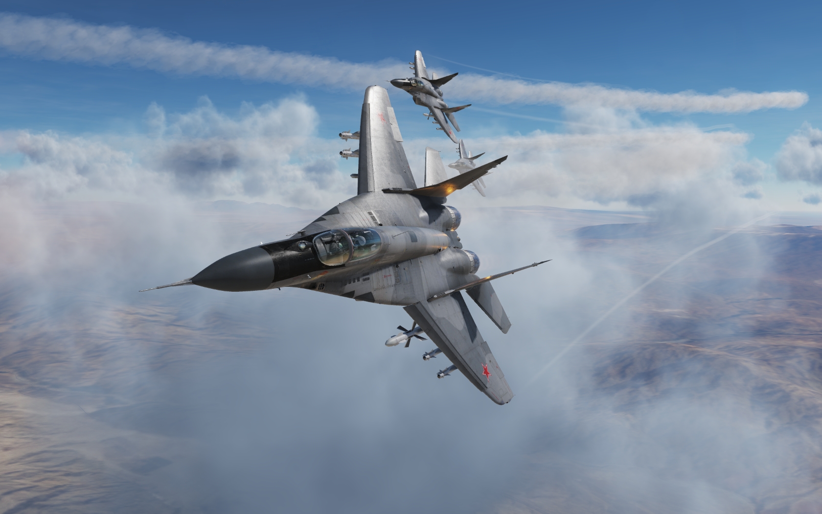 dcs world 游戏截图 米格29-650 