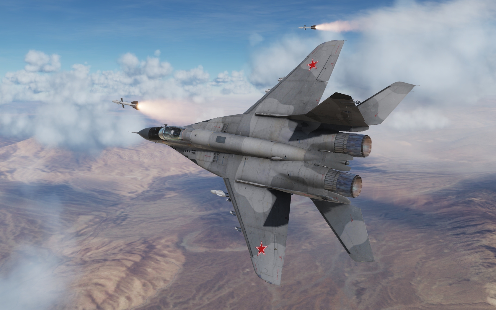dcs world 游戏截图 米格29-9493 