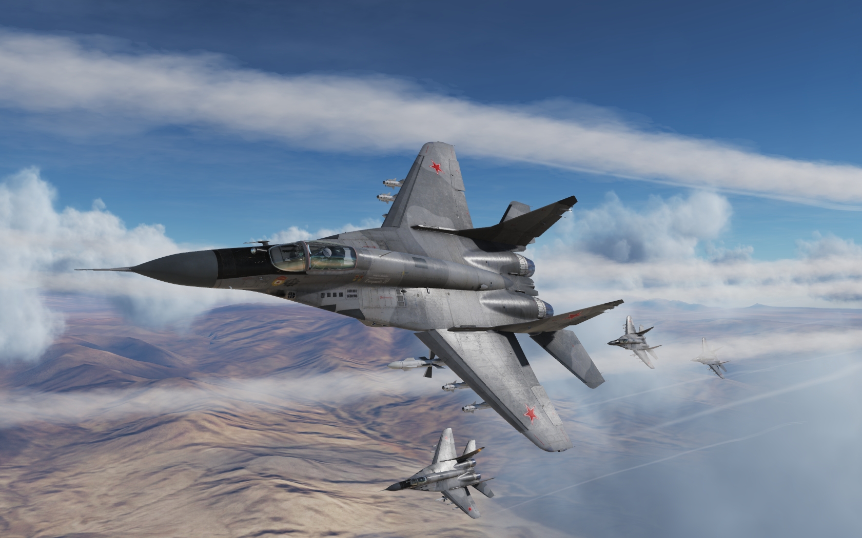 dcs world 游戏截图 米格29-489 
