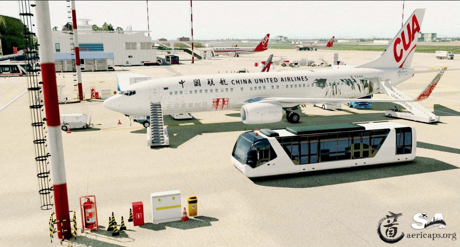 【地景】X-Plane ZBNY北京南苑机场（2.0更新尾版）-357 