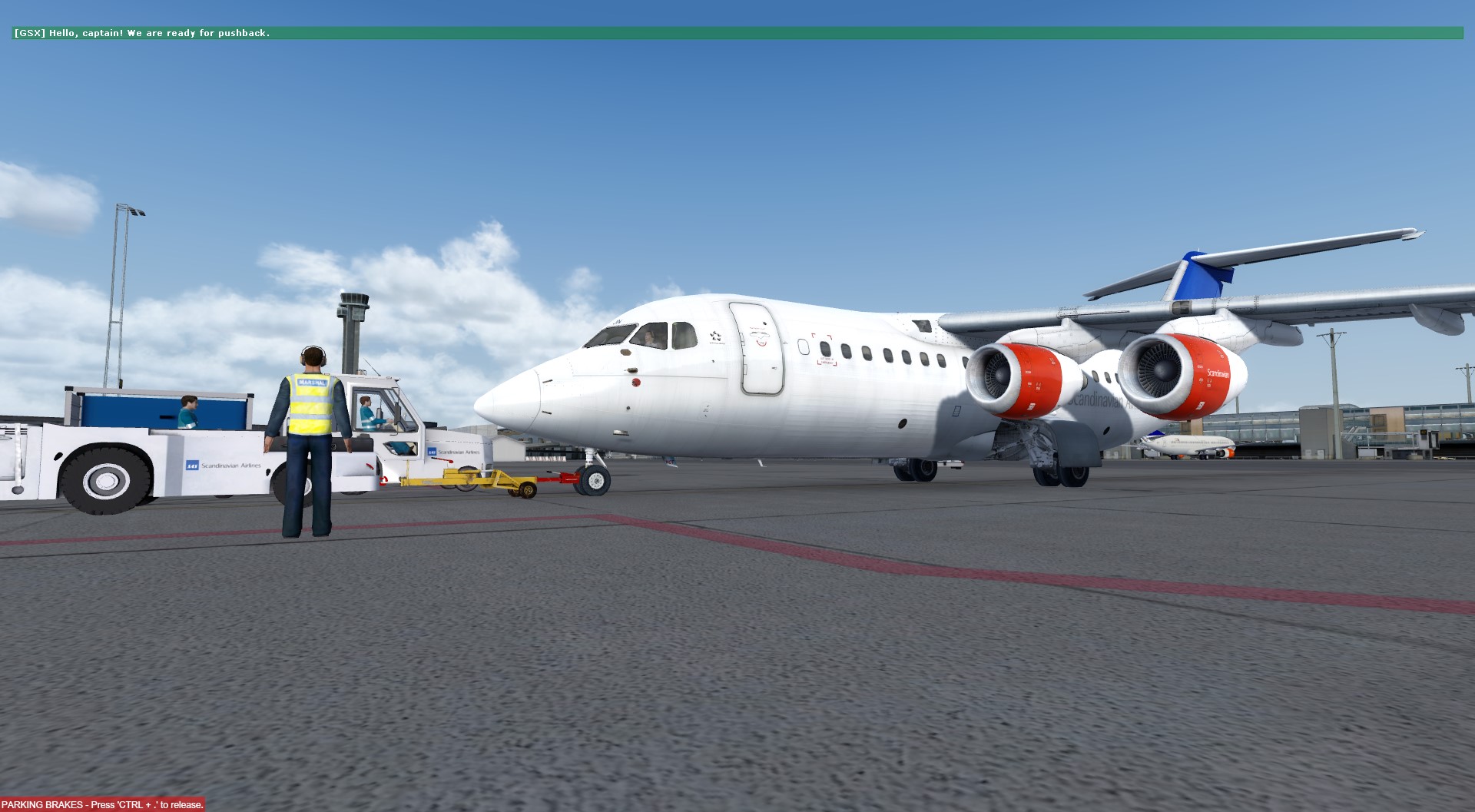 SAS RJ85 挪威国内飞行 ENGM-ENEV-ENKB-9196 