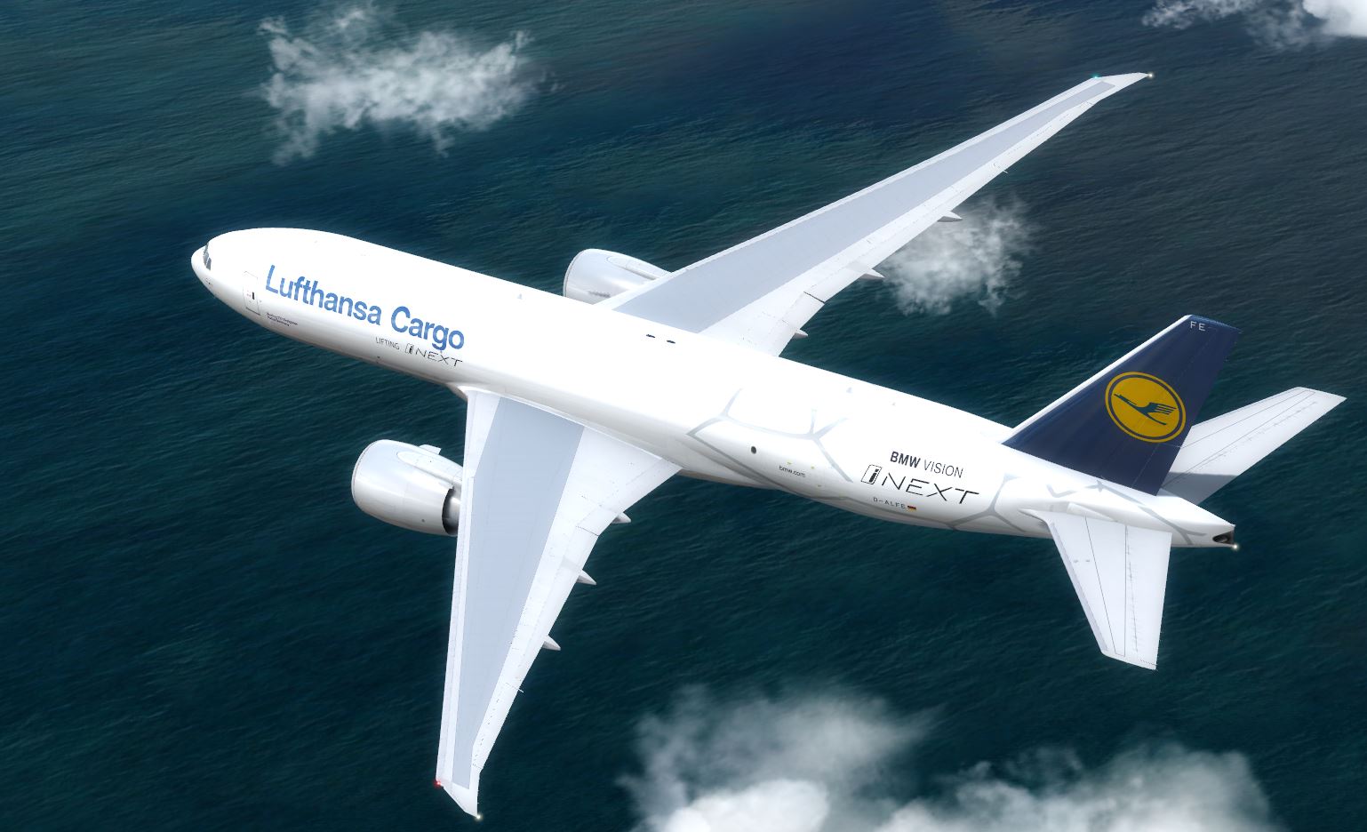 [P3D] Lufthansa cargo 2019 BMW vision iNext livery-4699 