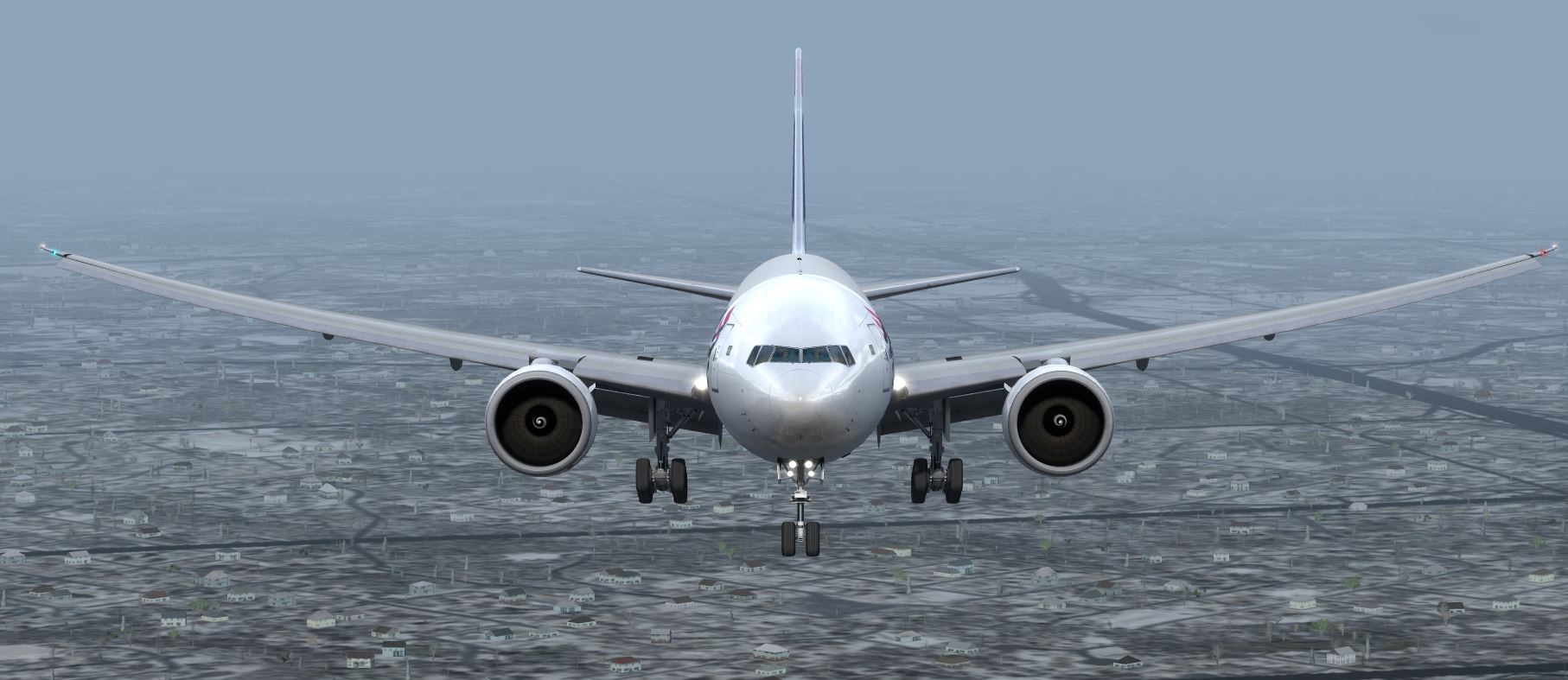 [P3D] B777 LATAM landing at CYUL-2417 